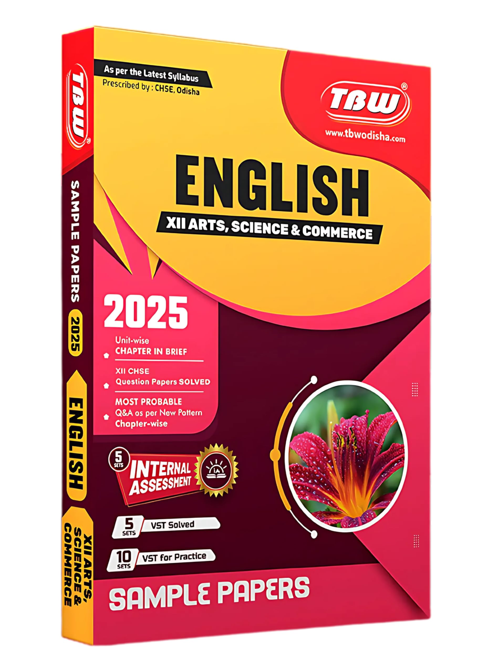TBW XII English Compulsory 2025 Arts Science Commerce Sample Papers CHSE +2 2nd Year 12th