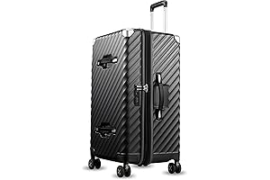 Sturdy and Spacious: 28 Inch Trunk Suitcase for Efficient Travel