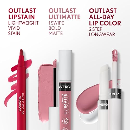 Miniatura 8 de COVERGIRL Outlast All Day Lip Color Custom Nudes, Universal Nude