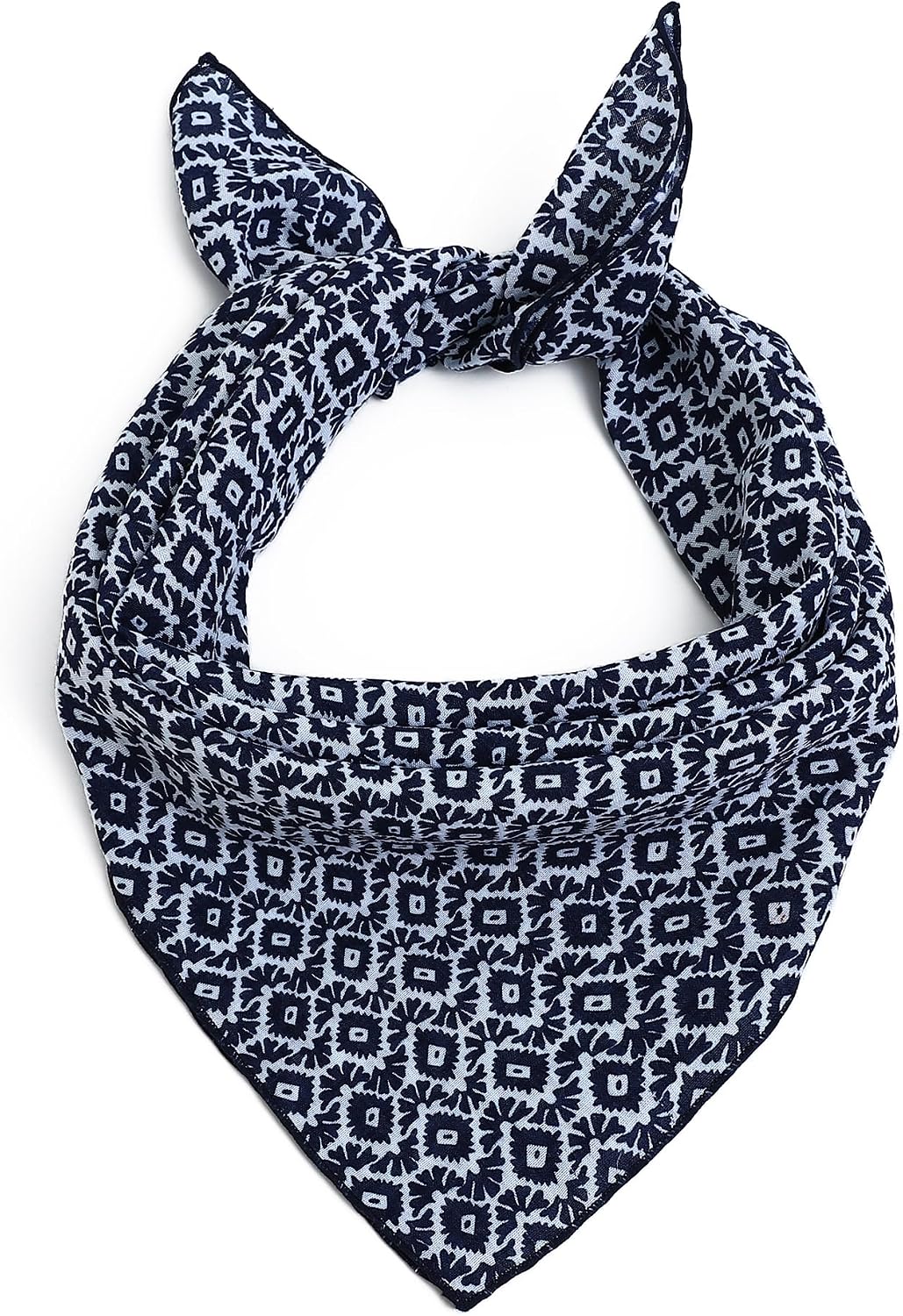 STARWHISPER Multicolored 22''x22'' Cotton Bandana for Women and Men Multi-purpose Headband Hair Scarf Protective Coverage