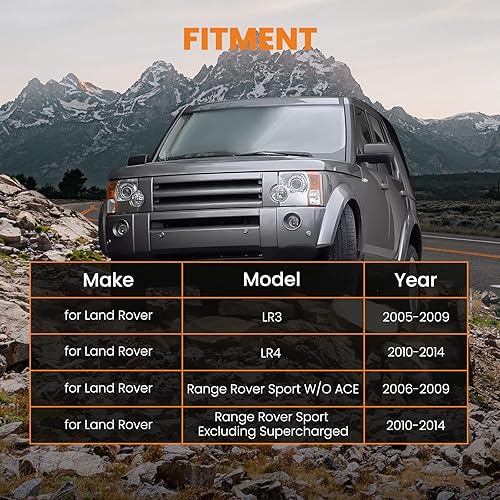 Miniatura 2 de maXpeedingrods Puntal delantero de la suspensión del aire para Range Rover Sport 2006-2014, para Rover Discovery LR3 LR4 L319 2005-2014 Amortiguador