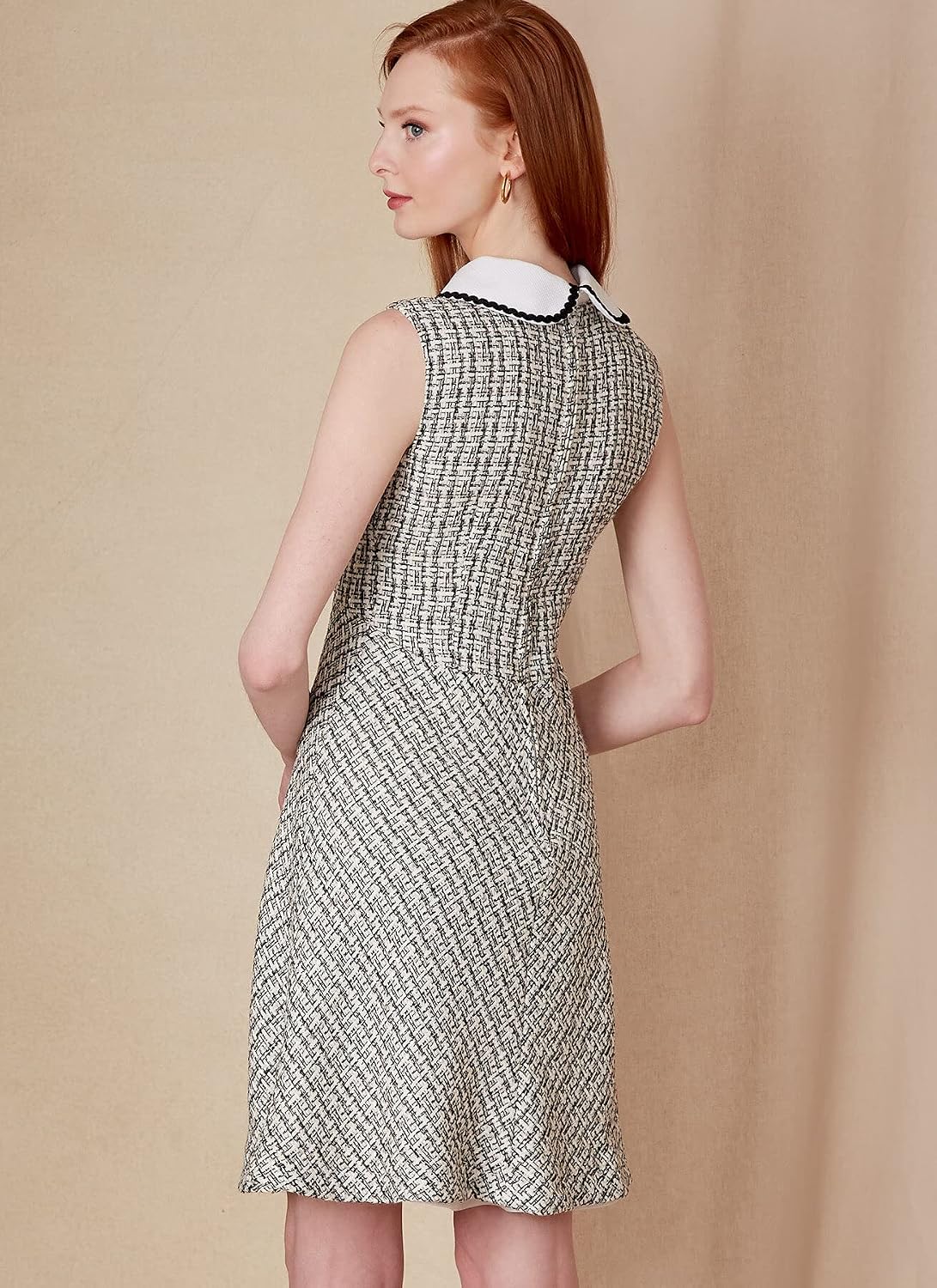 Vogue V1822B5 Misses' Empire Waist Dress Sewing Pattern Kit, Code V1822, Sizes 8-10-12-14-16