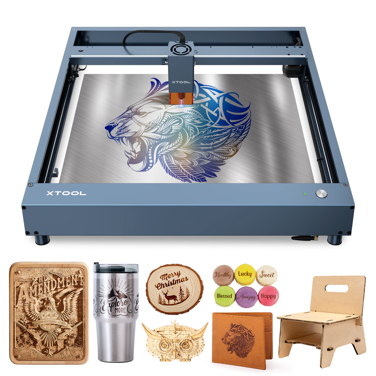 Buy xTool D1 Pro Laser Engraver, 60w Accuracy Laser Cutter, 10w CNC