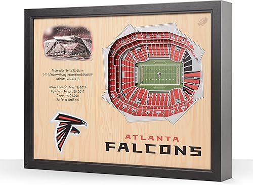 YouTheFan NFL Arte de Pared StadiumView de 25 Capas