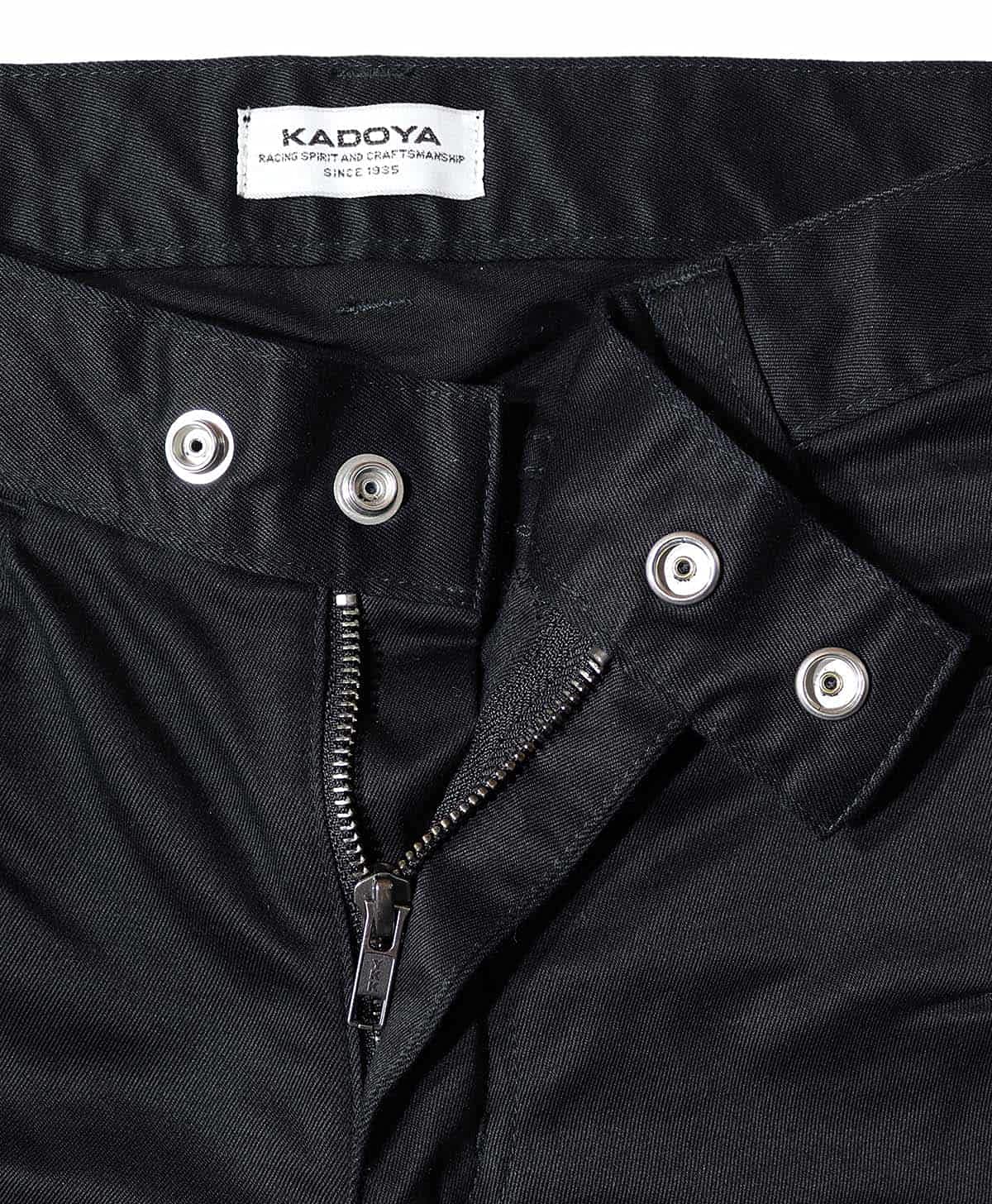 Amazon | カドヤ(KADOYA)_バイク_パンツ_KJ-SCR_ブラック_32インチ_