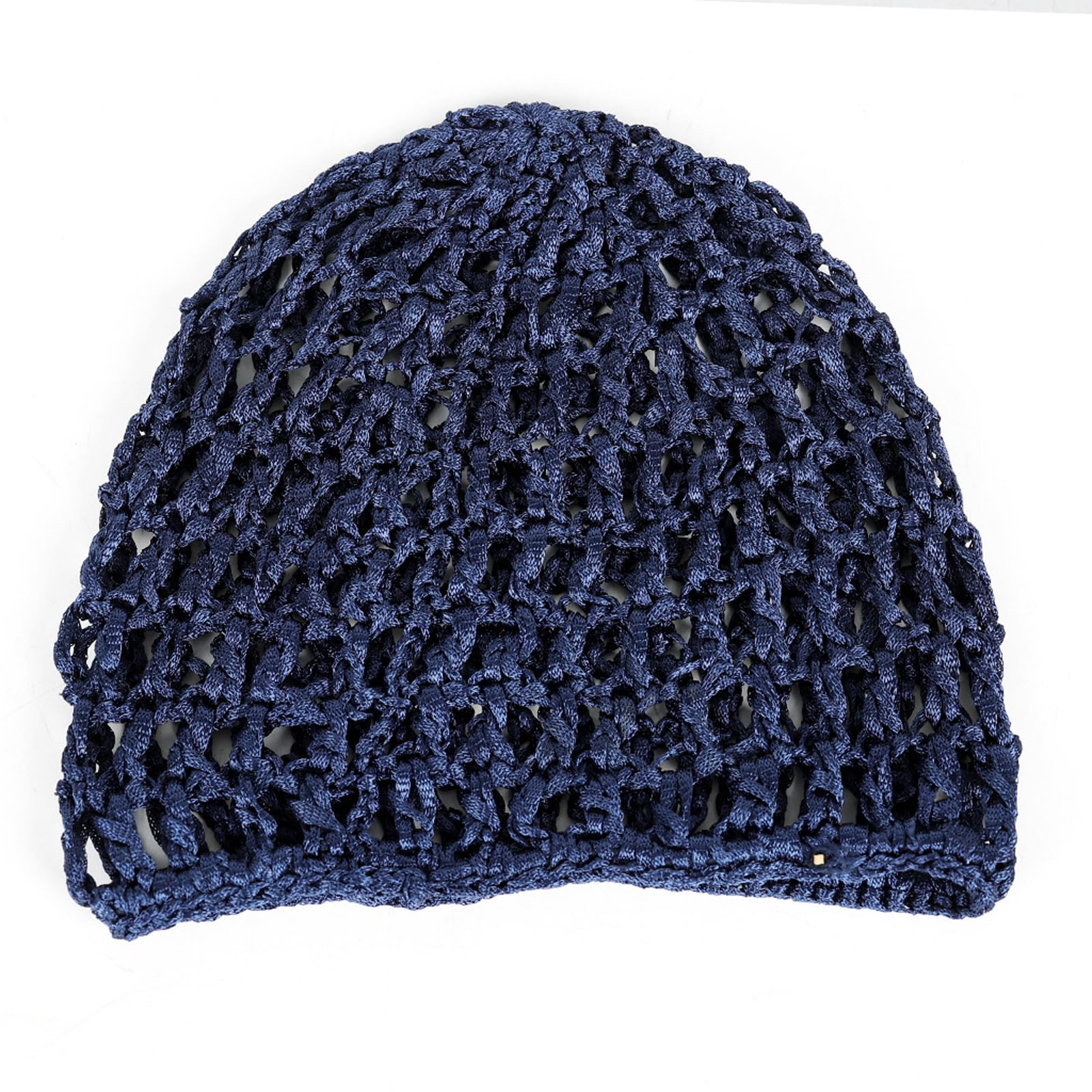MICFENY Hollowout Crochet Brimless Hat Simple Skull Hat Breathable Knitted Hat for Autumn Winter Fashion Hair Net Sleep Headwear