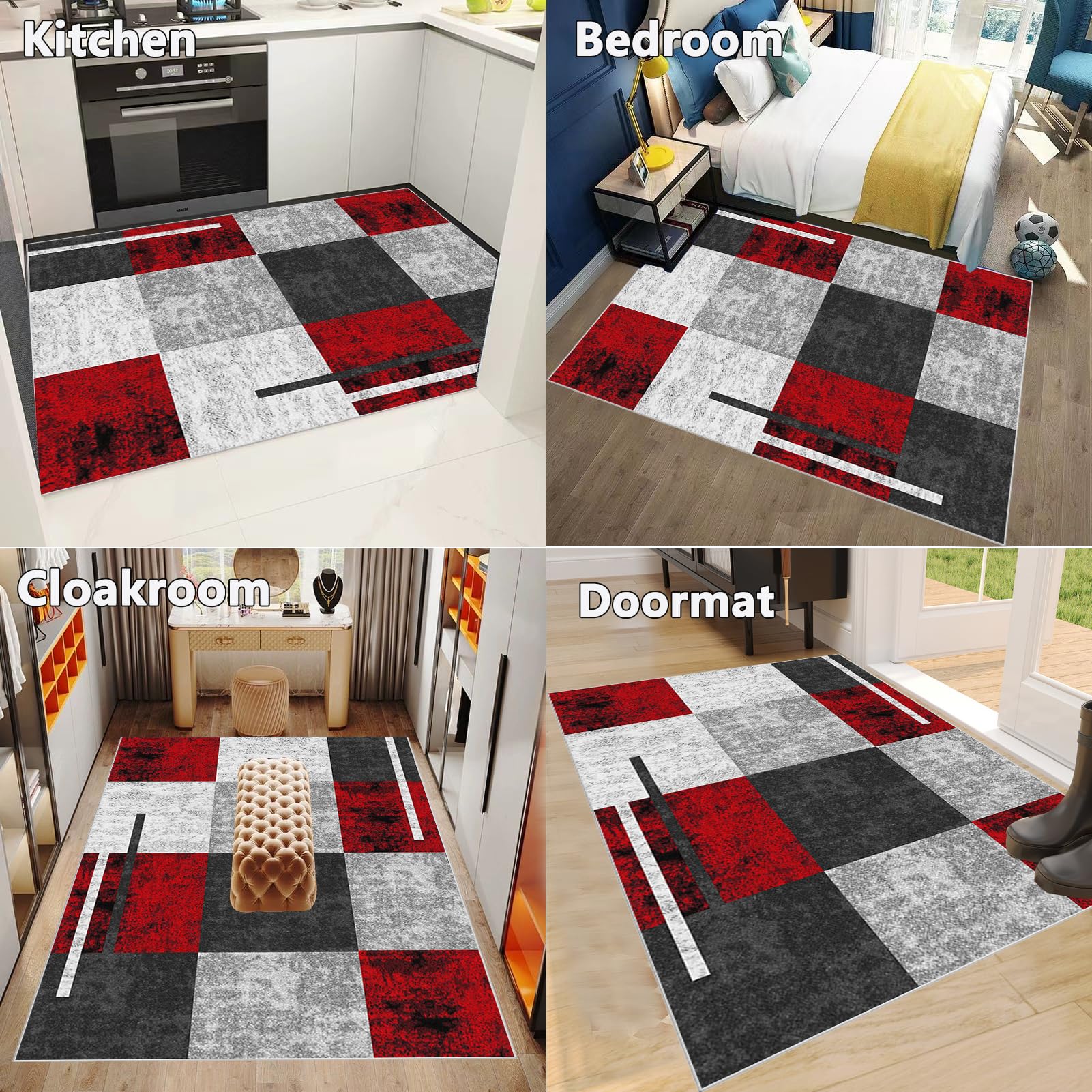 Tappetino Antiscivolo Per Sedia Ufficio Rettangolare 160x160 Cm – Protegge Pavimenti In Legno E Piastrelle, Lavabile In Lavatrice, Beige