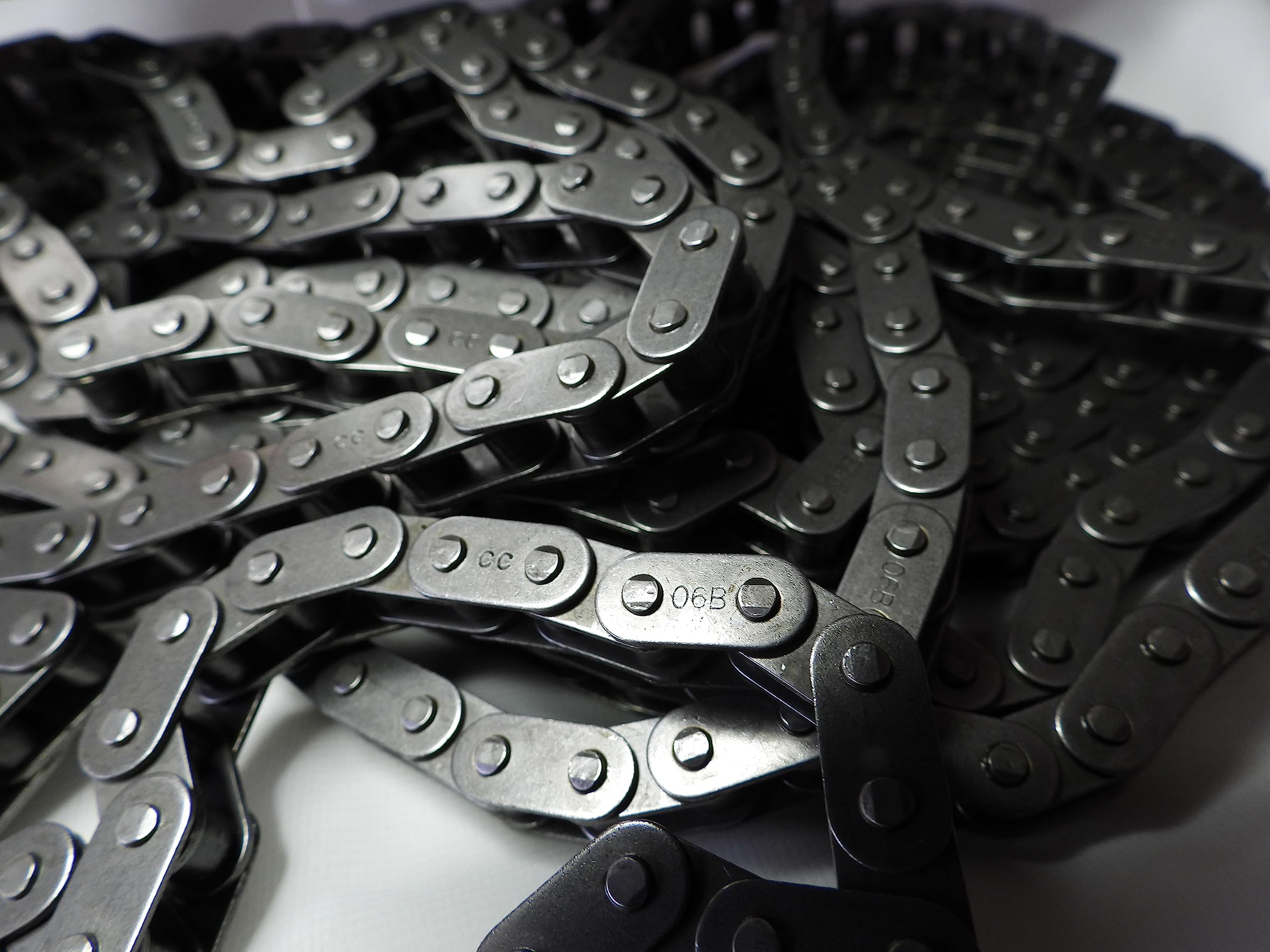 Ceys Chains Chaîne à rouleaux 06 B-1 (3/8 x 7/32'') 5 m DIN 8187