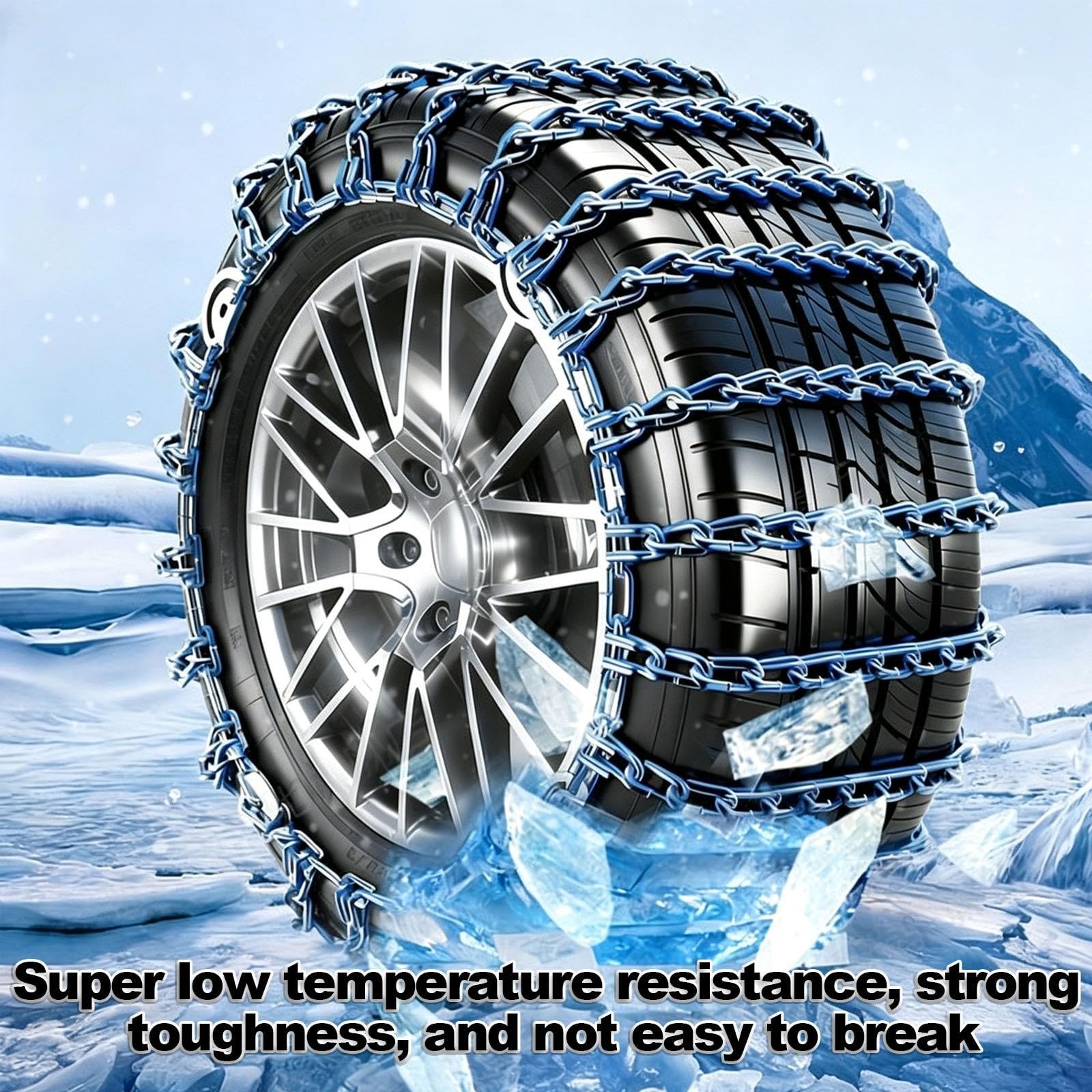 Cadenas Nieve Coche, Cadenas Para Nieve, Snow Tire Chains