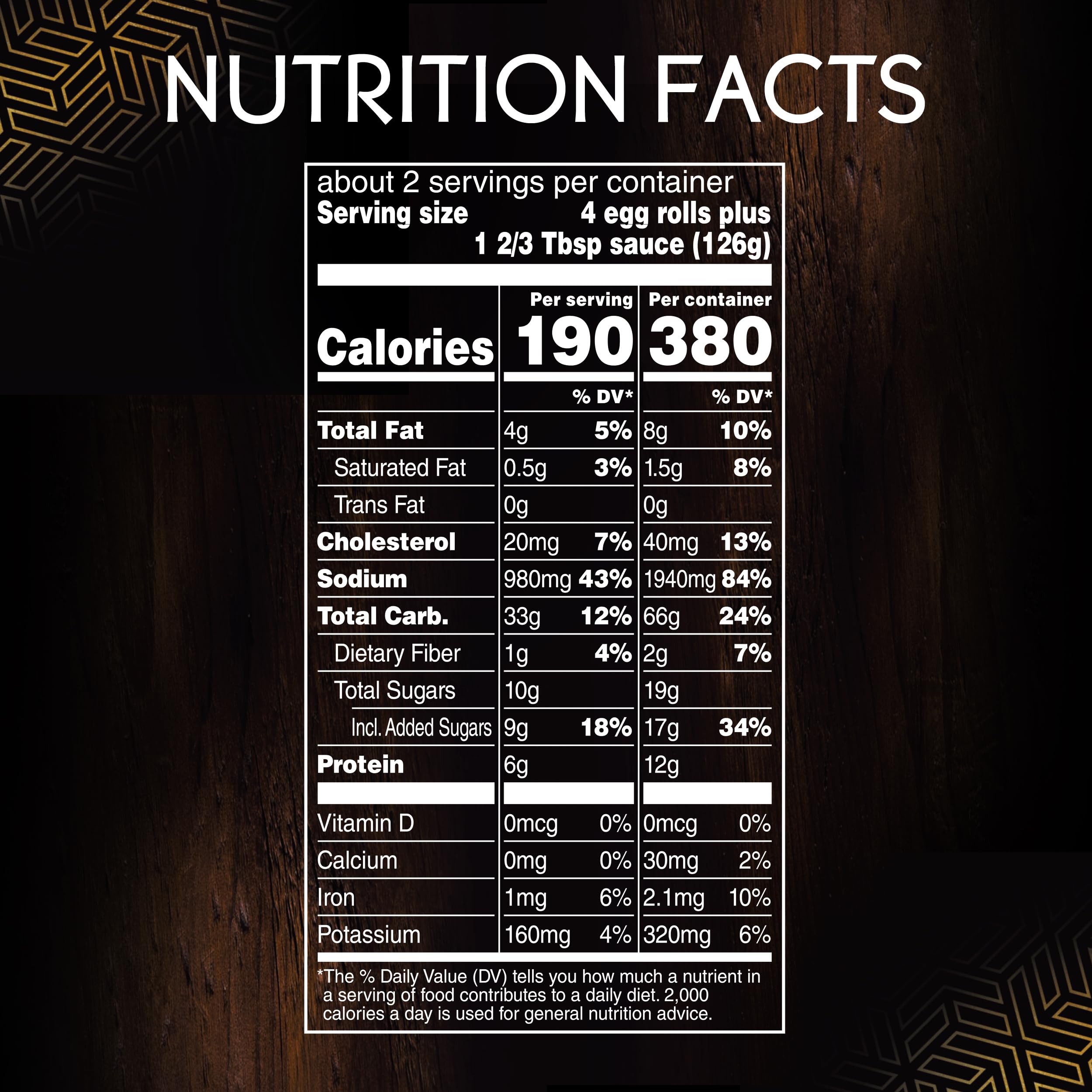 P F Changs Home Menu Chicken Egg Rolls Frozen Appetizer 8 8 OZ — view 7