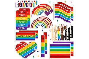20 Pcs Gay Pride Vinyl Stickers: Showcase Your Pride Louder Than Ever!