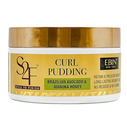 Miniatura 1 de EBIN NEW YORK Pudín de rizo Style to Finish - 8 oz/ 7.6 fl oz | Hidratación con fortalece y mejora el cabello