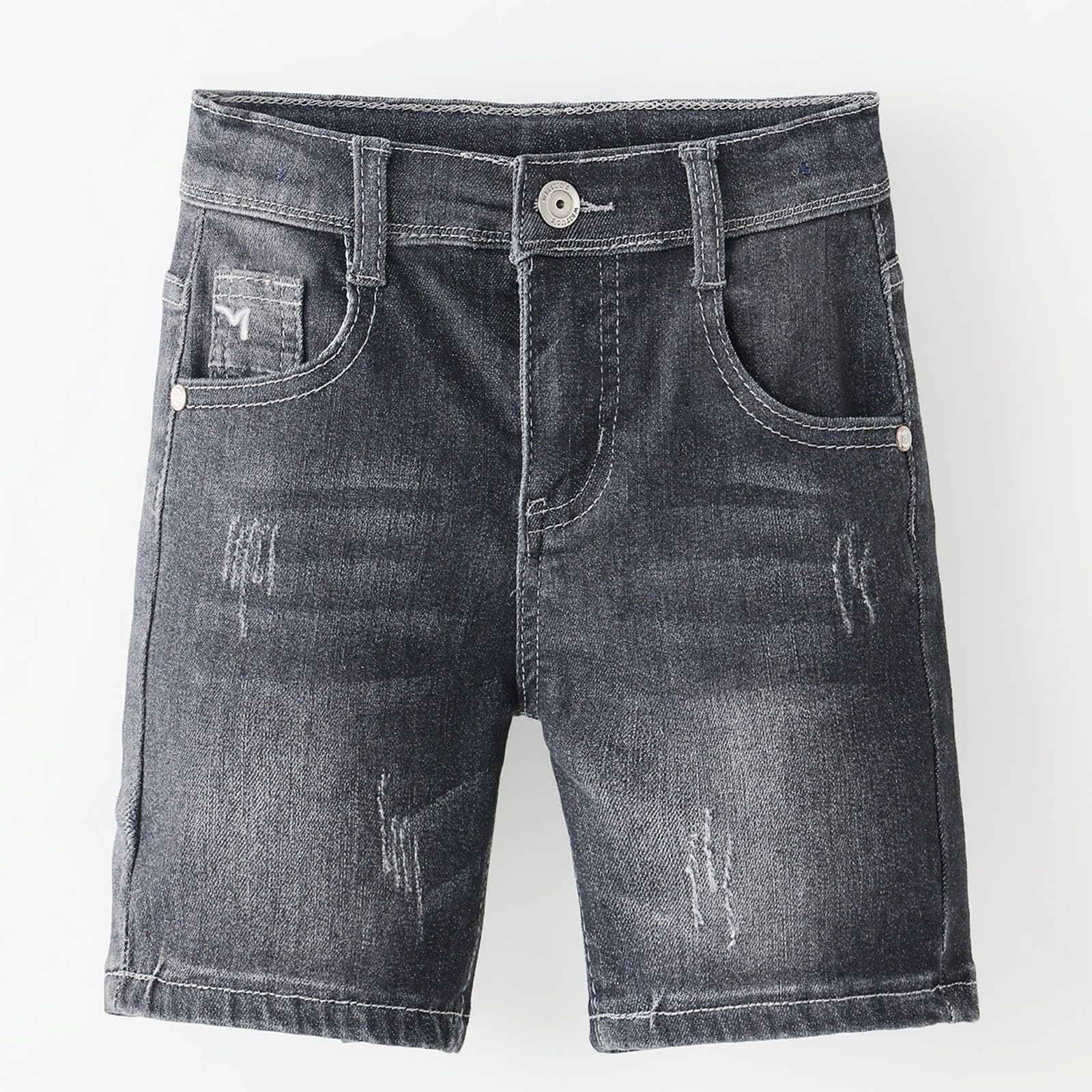 Pantaloncini Estivi Larghi con Elastico in Vita e Tasche per Ragazzi, Modello Sportivo in Tessuto Traspirante, Perfetti per Outdoor e Tempo Libero, Taglie 5-15
