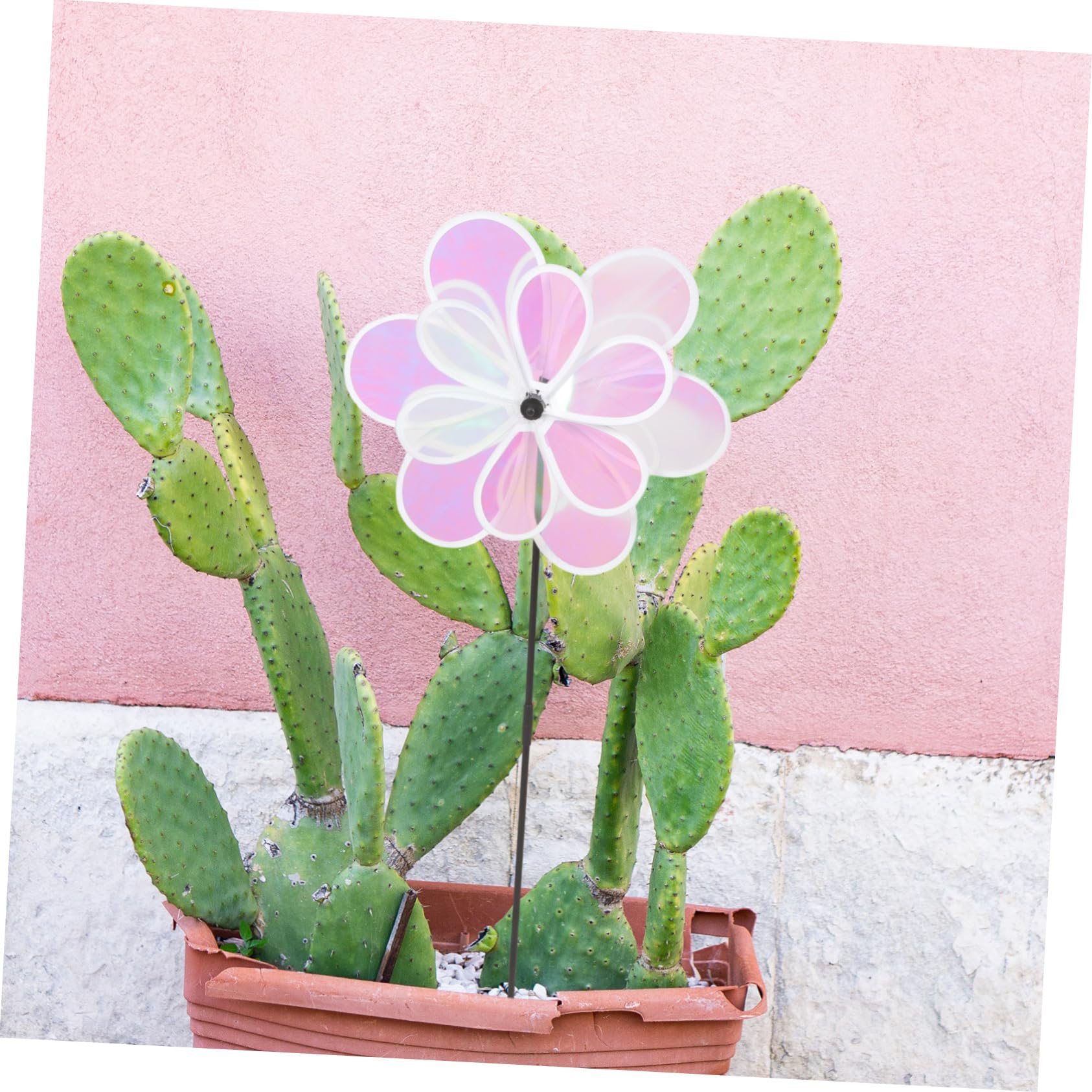 LIOOBO Garden Windmill Decor Sturdy Pinwheels for Boys and Girls Decorative Lawn Windmills Pinwheel Boys and Girls