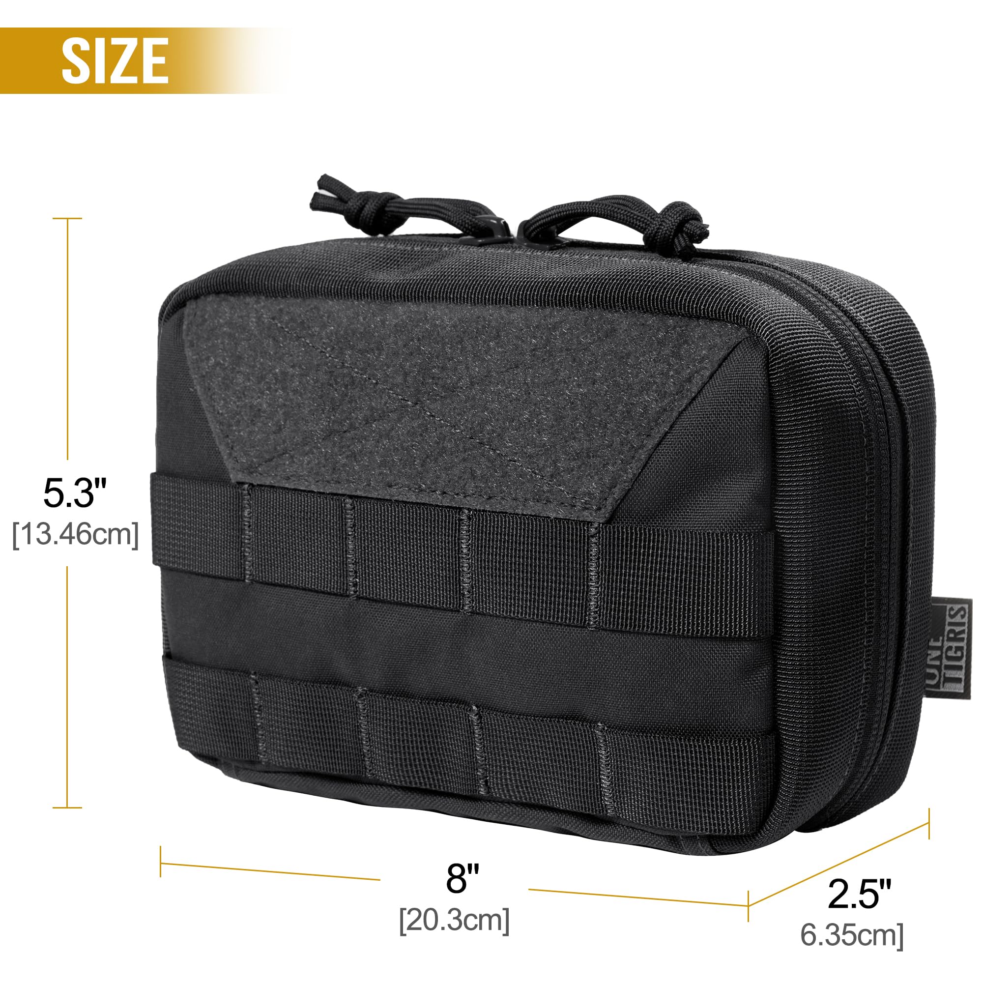 Amazon.com : OneTigris MOLLE Pouch, Tactical Admin Pouch 8