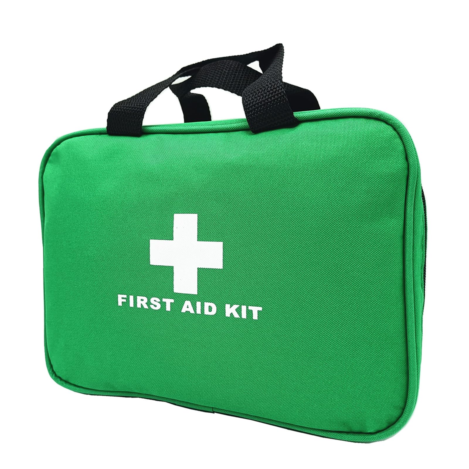 Jipemtra Red First Aid Bag Empty Travel Rescue Pouch Medical Bags First Responder Storage Compact Survival Medicine Emergency Bag for Car Home Office Kitchen Sport Outdoors (LS) - Image 3