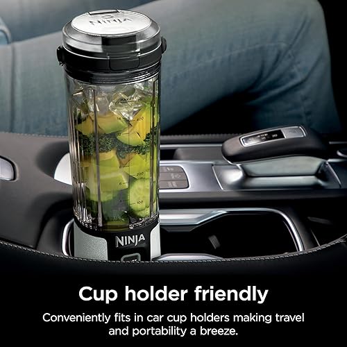 Miniatura 171 de Ninja BC151EM Blast - Licuadora portátil, inalámbrica, recipiente de 18 onzas, licuadora personal para batidos y batidos, sin BPA, tapa a prueba