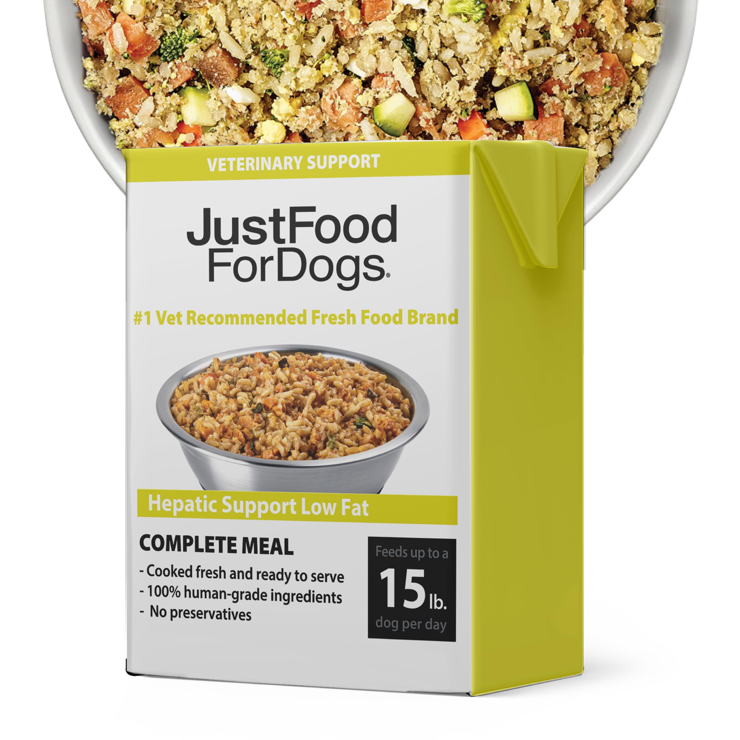 JustFoodForDogs Vet RX Pantry Fresh Prescription Dog Food, Human