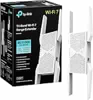 YKGN　TP-Link WiFi BE9300 RE655BE RE655BE | BE9300 Tri-Band Wi-Fi 7 Range Extender | TP-Link