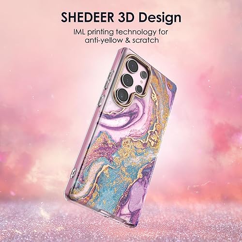 Miniatura 4 de Funda compatible con Samsung Galaxy S23 Ultra 5G, funda protectora delgada y elegante, protección de 360 grados, sin protector de pantalla