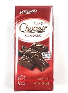 Choceur Chocolate Pack of 5 (Rich Dark (50% Cocoa))