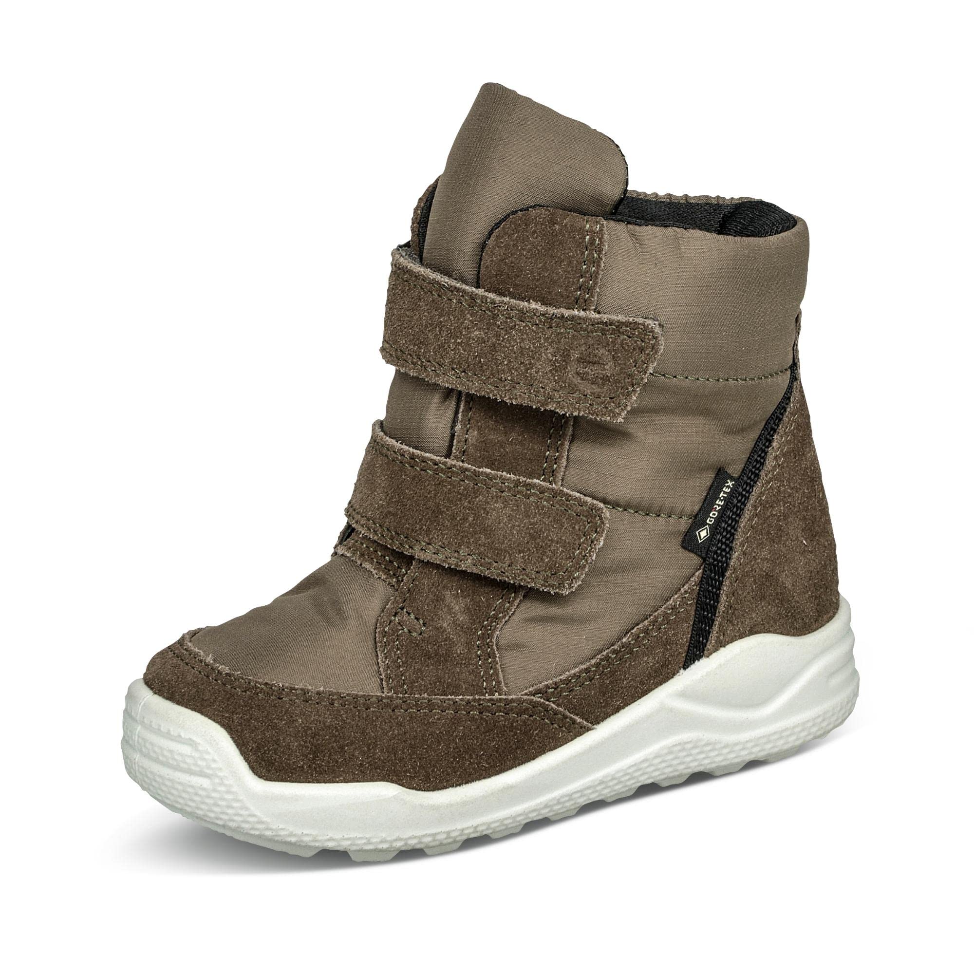 ECCO Boys Urban Mini High-Cut Boot, Tarmac, 3.5 UK Child