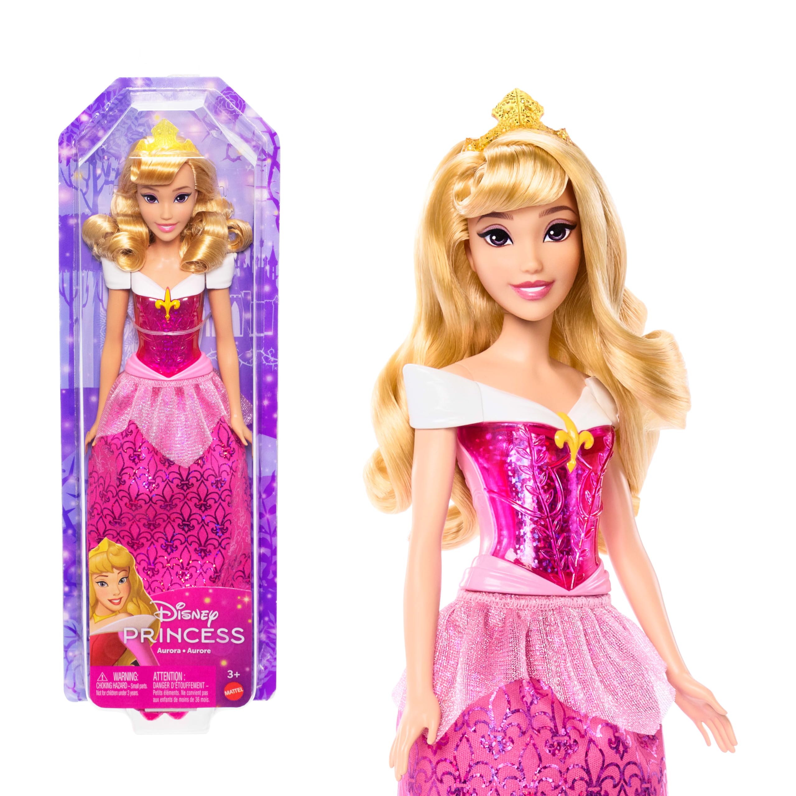 Mattel Princesas Disney Colección definitiva de Princesas con 13 muñecas de Moda con Ropa y Accesorios Brillantes, articulada, Inspirada en Las películas, JFC43