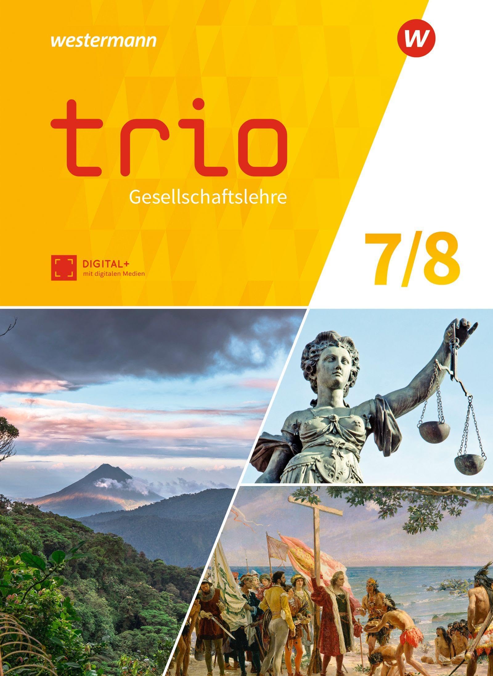 Trio Gesellschaftslehre - Ausgabe 2022 für Gesamtschule und Realschule plus in Rheinland-Pfalz: Schulbuch 7 / 8