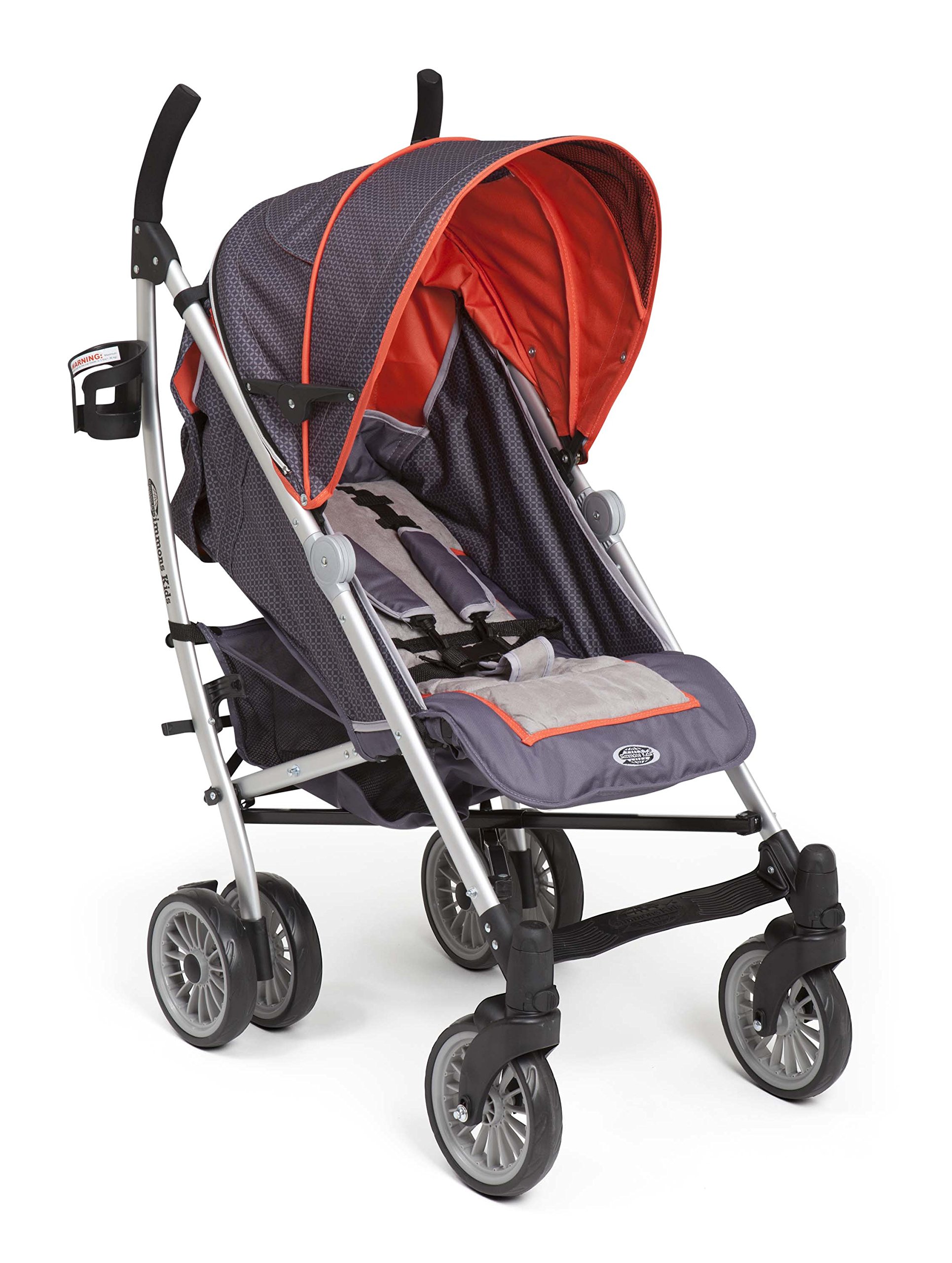 Delta Children Elite Comfort Stroller, Urban Edge
