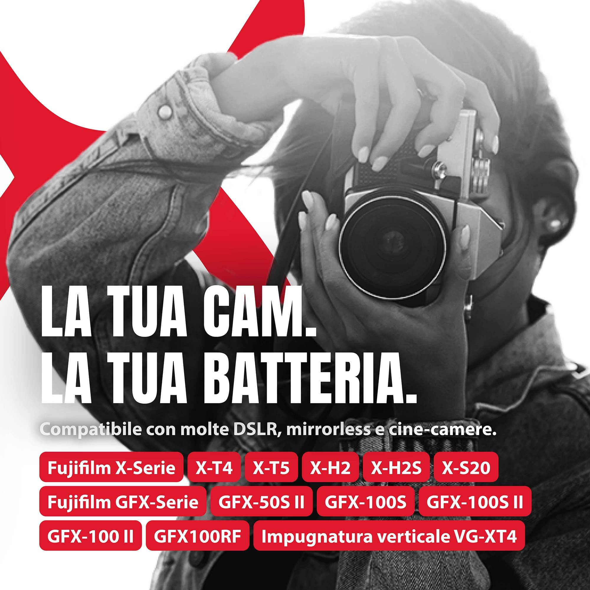 Baxxtar Pro 2X Batteria per Fujifilm NP-W235 W235 GFX50s II 2600mAh 7.2V | Batteria di ricambio per X-T4 X-T5, X-H2 XH2S, X-S20, GFX 50S II, 100S, GFX-100II, 100% identica all'originale