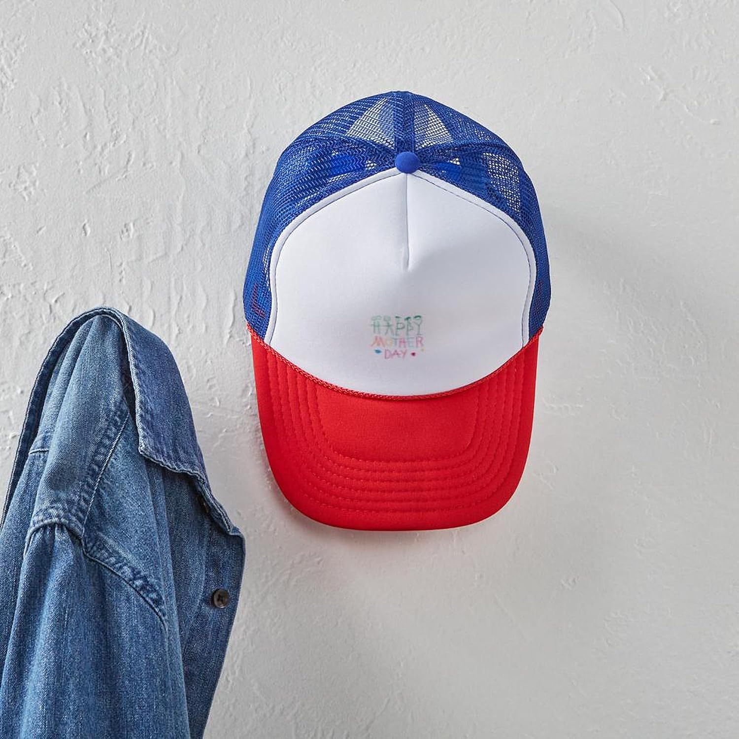 CafePress Happy Mother Day Adjustable Snapback Trucker Hat