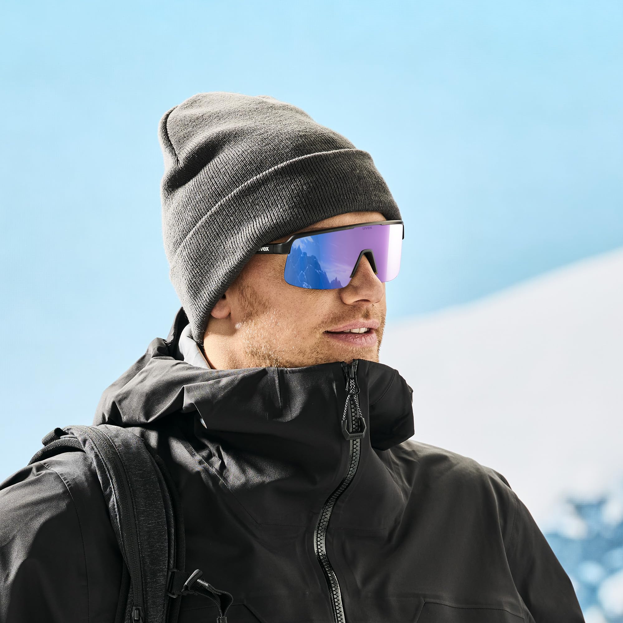 uvex dyrt - Sportbrille für Damen und Herren - großes Sichtfeld - 100% UVA-, B, C Schutz