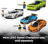 LEGO Speed Champions Supercar Porsche 911 GT3 RS - Jouet Voiture - Maquette à Construire avec Minifigurine de Pilote - Idée de Cadeau d'anniversaire pour Garçon dès 9 Ans 77239 - 7