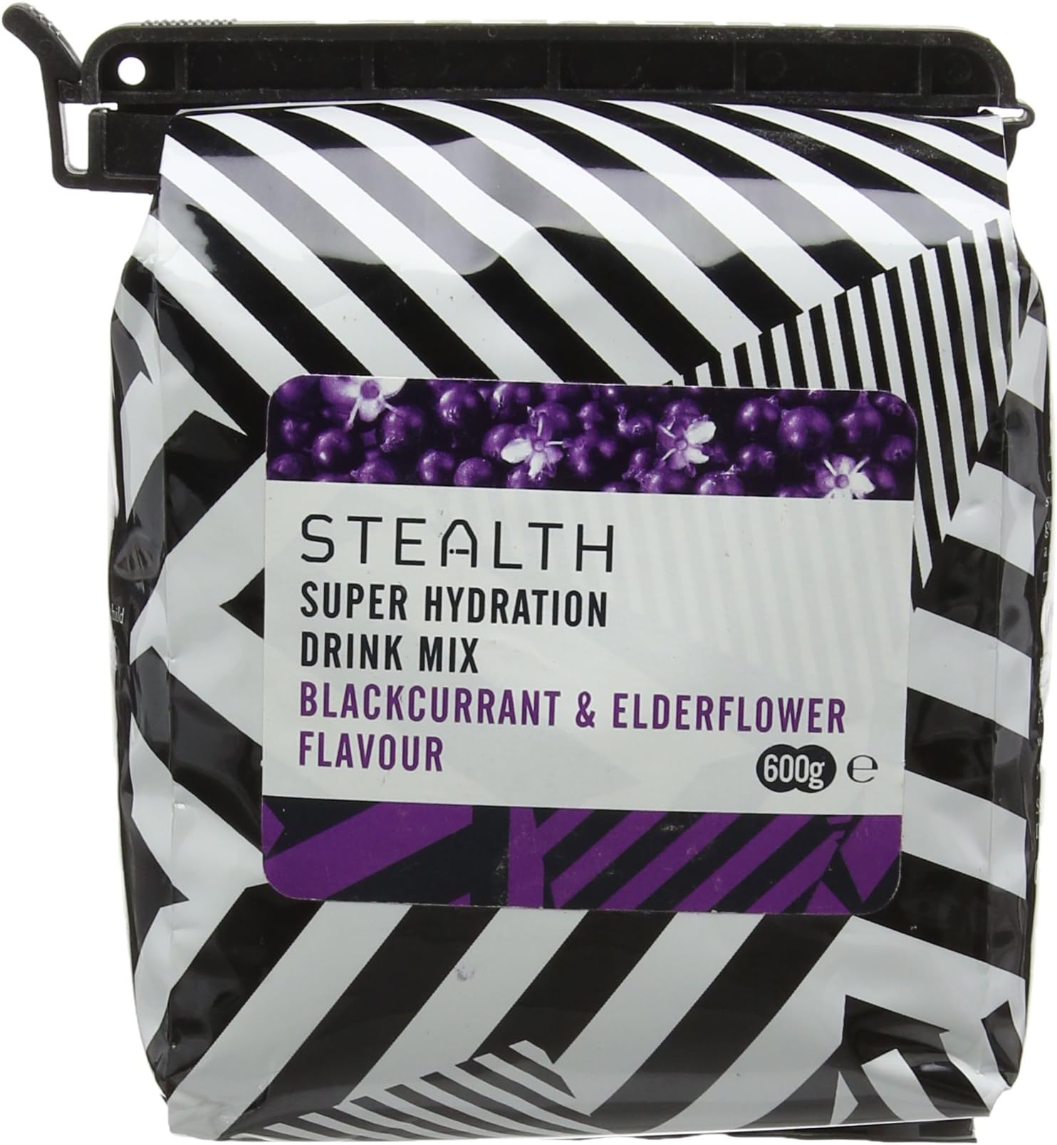 Stealth 600 g Blackcurrant and Elderflower Super Hydration Drink Mix Powder