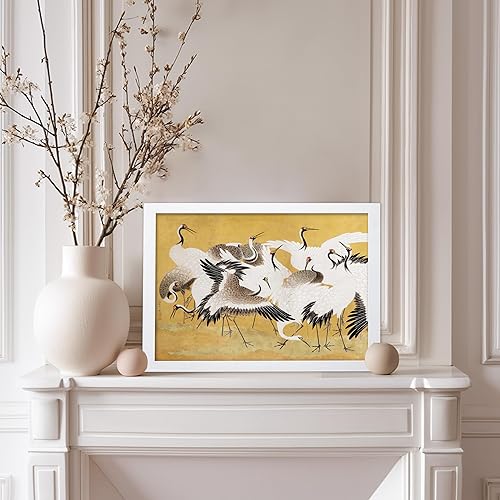 Miniatura 132 de Poster Master Póster vintage de flamenco americano, estampado retro de flamenco rosa, arte de pájaro, regalo para él, ella, amante de los animales,