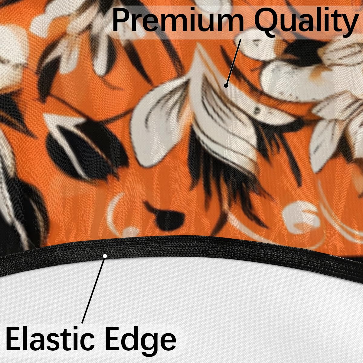 KNEMI Outdoor Round Tablecloth with Umbrella Hole - Image 4