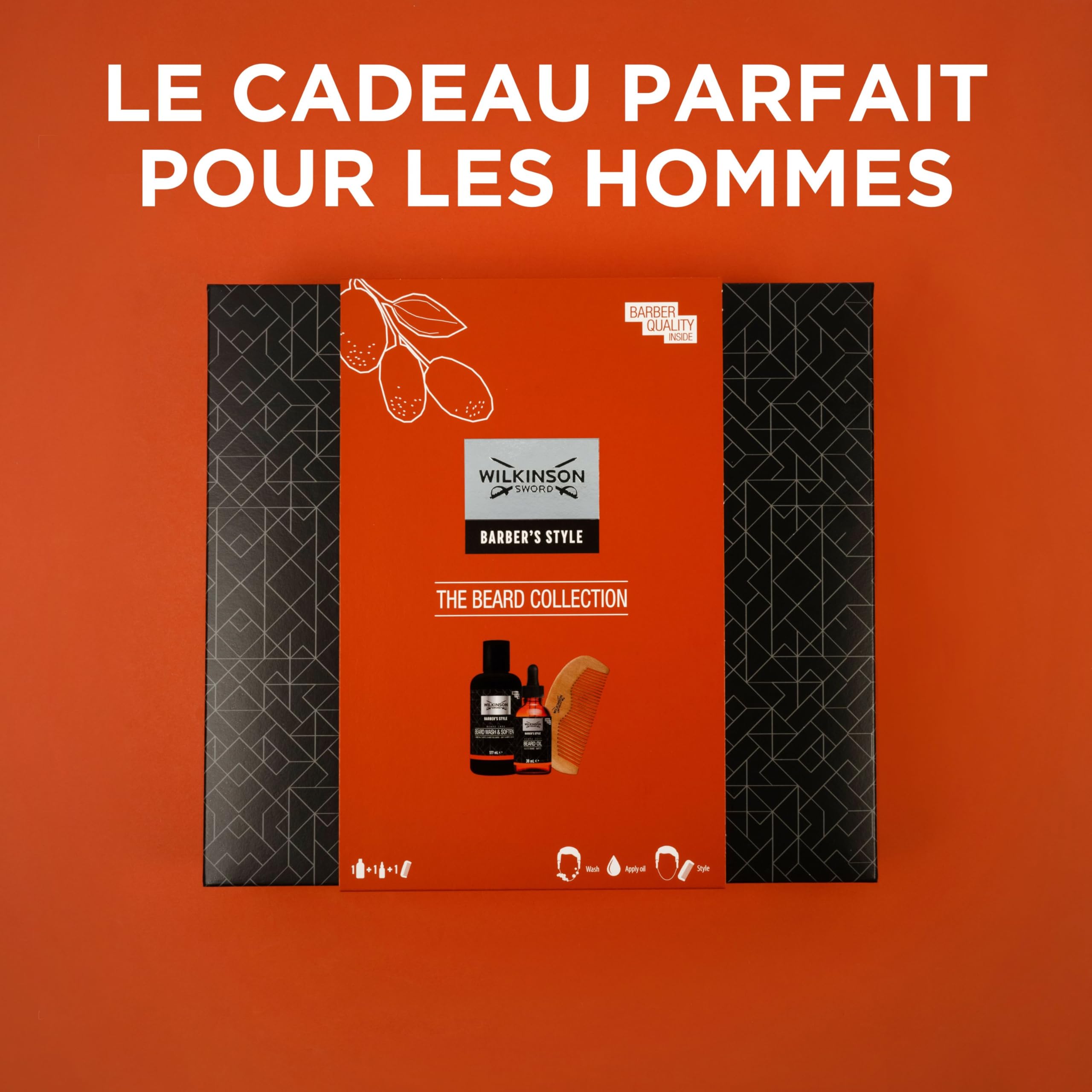 Wilkinson Sword - Coffret Cadeau Pour Hommes The Beard Collection Barber's Style