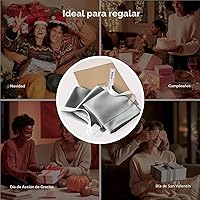 Vista 6 de Bedsure Paquete de 2 fundas de almohada de satén similares a las fundas de almohada de seda tamaño estándar, funda de almohada para mujeres que