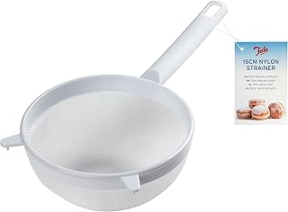 Tala Passoire Nylon 15 cm, Tamis de Cuisine à Maille Fine pour Égoutter, Rincer et Tamiser Riz, Fruits, Légumes et Farine, Sans BPA, Compatible Lave Vaisselle