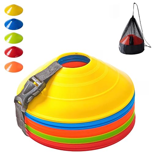 AgilMove Flexible Soccer Cones Mesh Bag