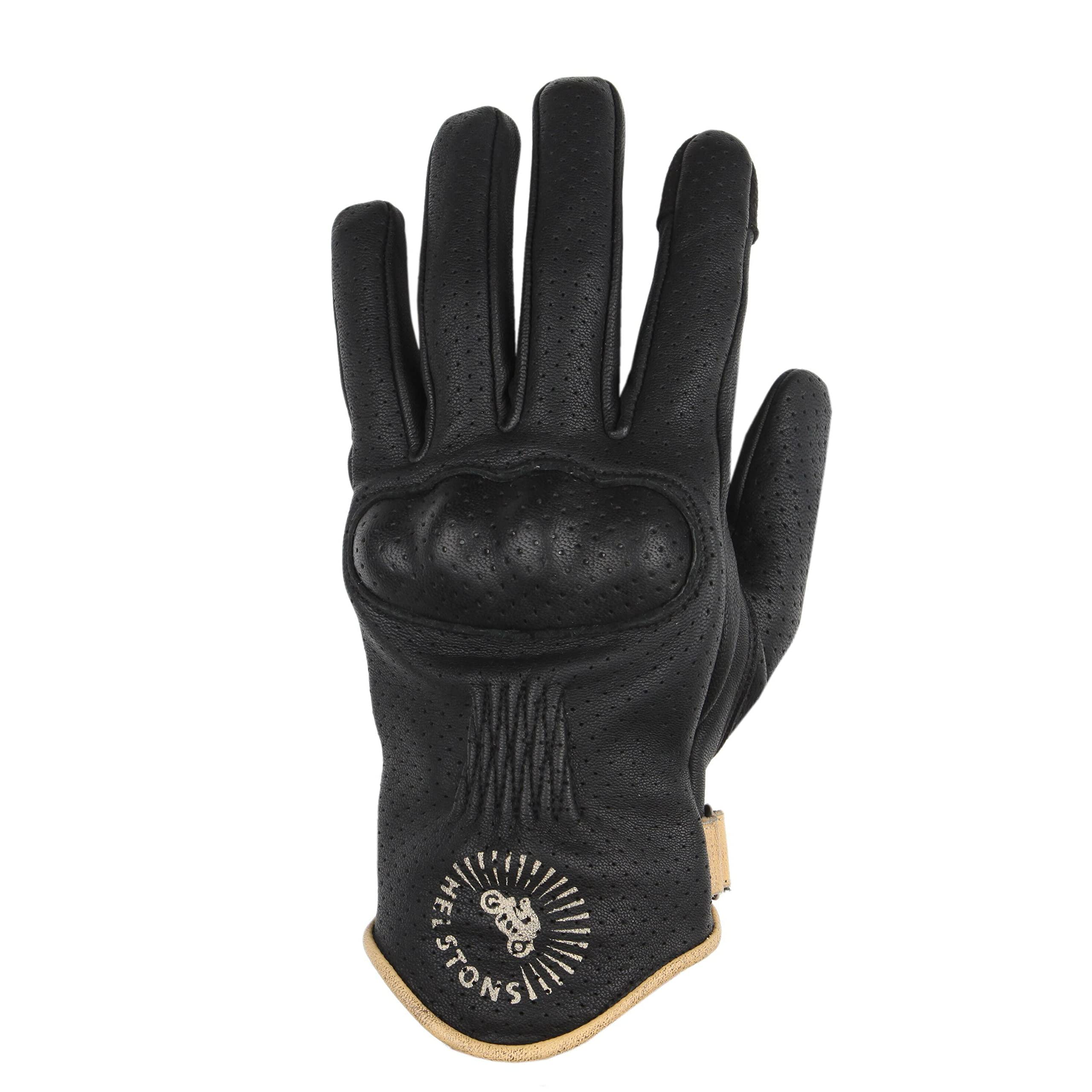 Helstons Sun Air Guanti da moto, nero, 8