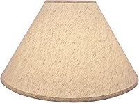 Vista 2 de Aspen Creative 32772 Pantalla de lámpara de construcción de araña con forma de imperio de tapa dura de transición en lino, 18 pulgadas de ancho