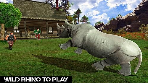 Wild Rhino Family Jungle Simulator