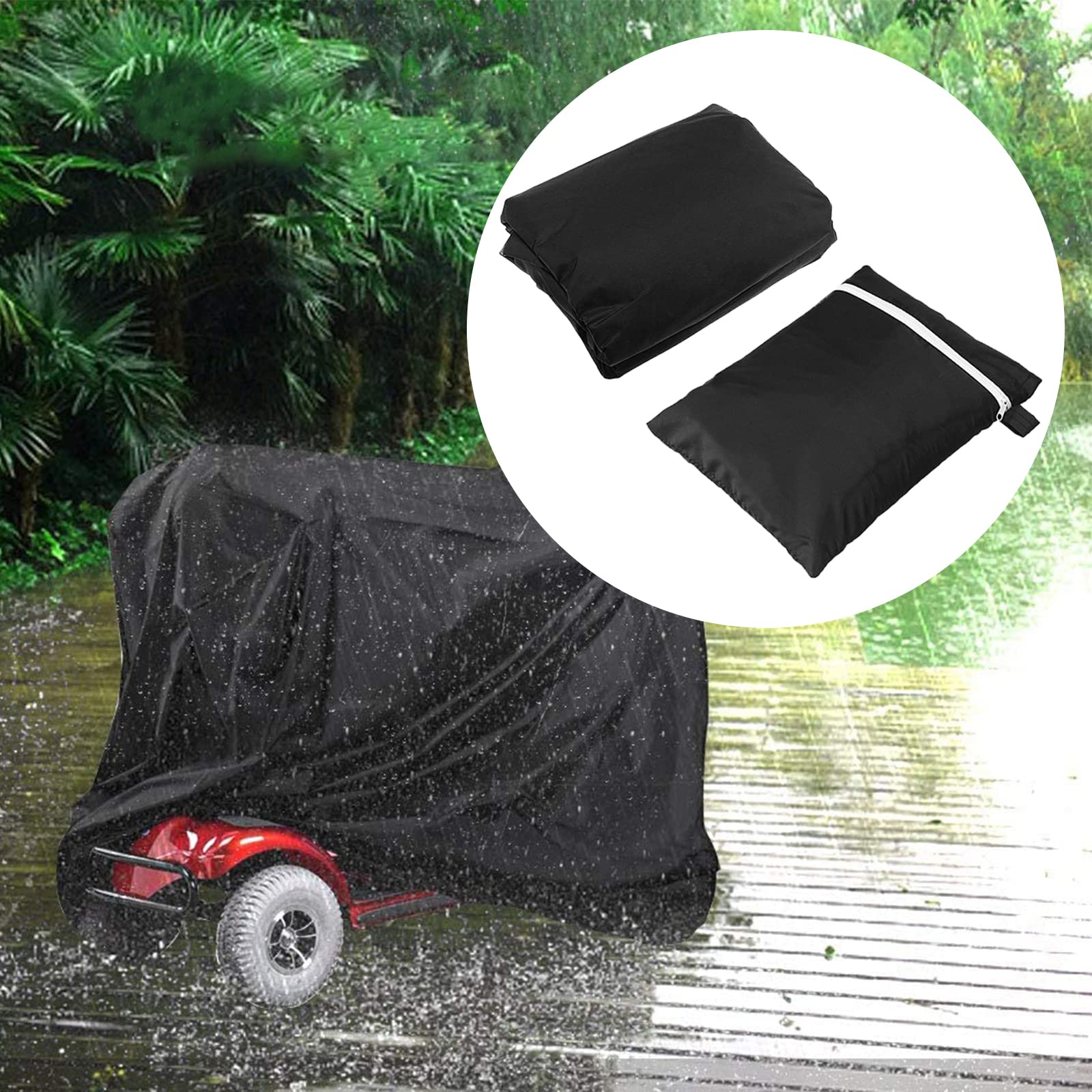 Housse de protection pour véhicule électrique, couverture universelle imperméable pour mobylettes et motos, garage pliable, protection extérieure contre la pluie et les UV