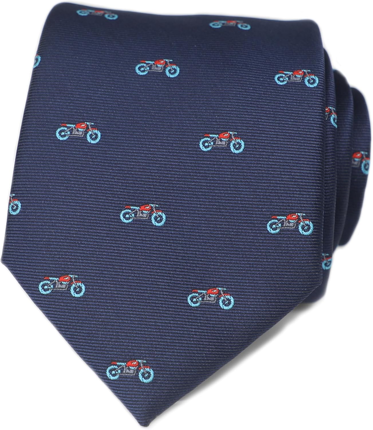 Vintage Pickup Truck Pattern Necktie With Gift Box Motor Bike Tie Father's Day Birthday Gift Tie