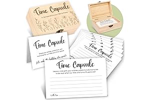 Baby Time Capsule for First Birthday Party Games and 1st Birthday Keepsake