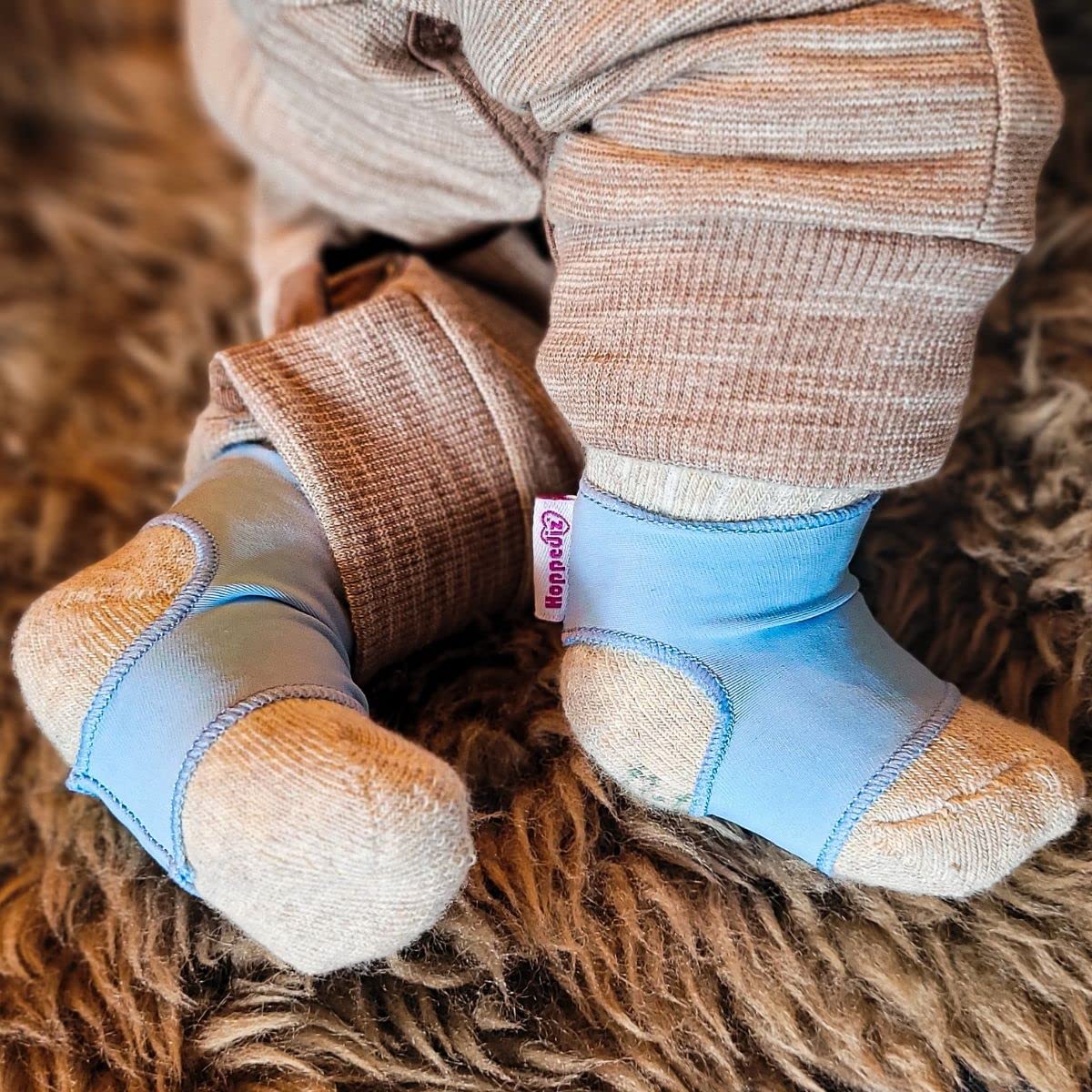 Hoppediz Socks Hop Porte-chaussettes Mixte bébé (lot de 3)