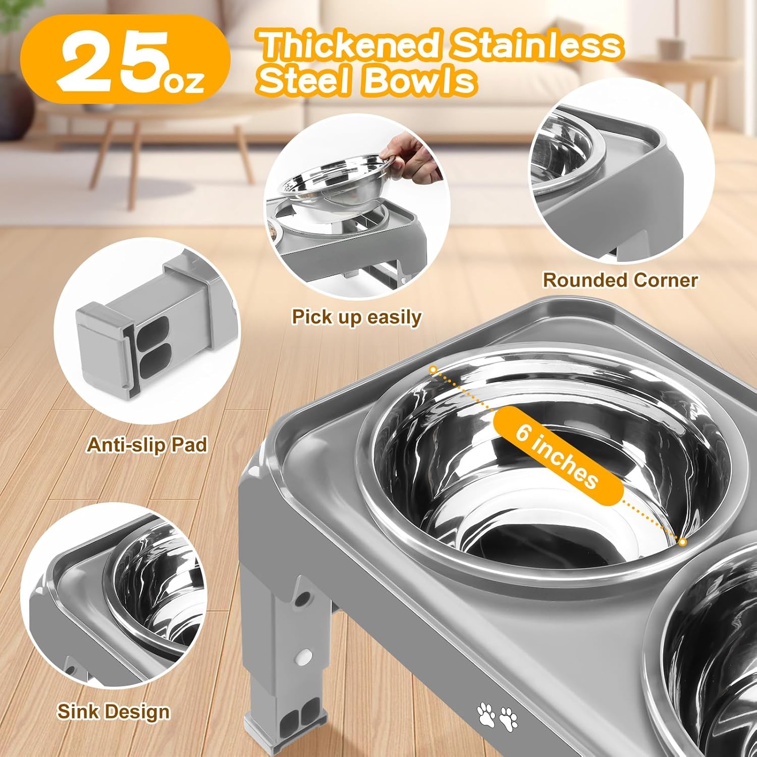 Ergonomic Dining: The Perfect Elevated Dog Bowls for Small to Medium Dogs