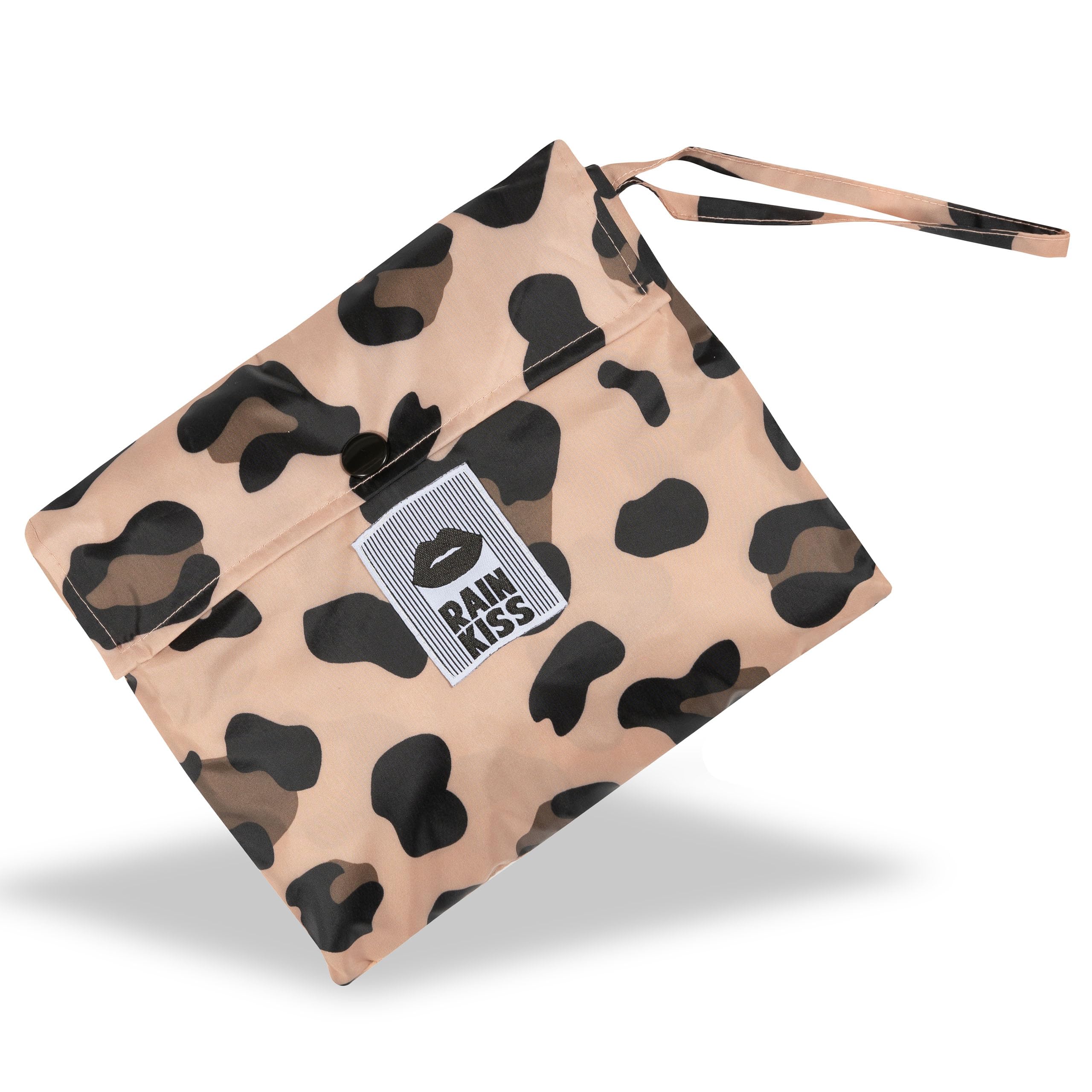Rainkiss Poncho de pluie pour enfants - Imperméable - Sans PFAS - 100-120 cm - Rose - 100 % polyester recyclé - Design : Rose Panther