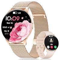 BENYAR SMART Smartwatch Donna 1.43" HD Schermo per iOS/Android